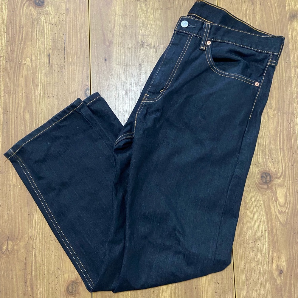 Levi 505 Black Jeans